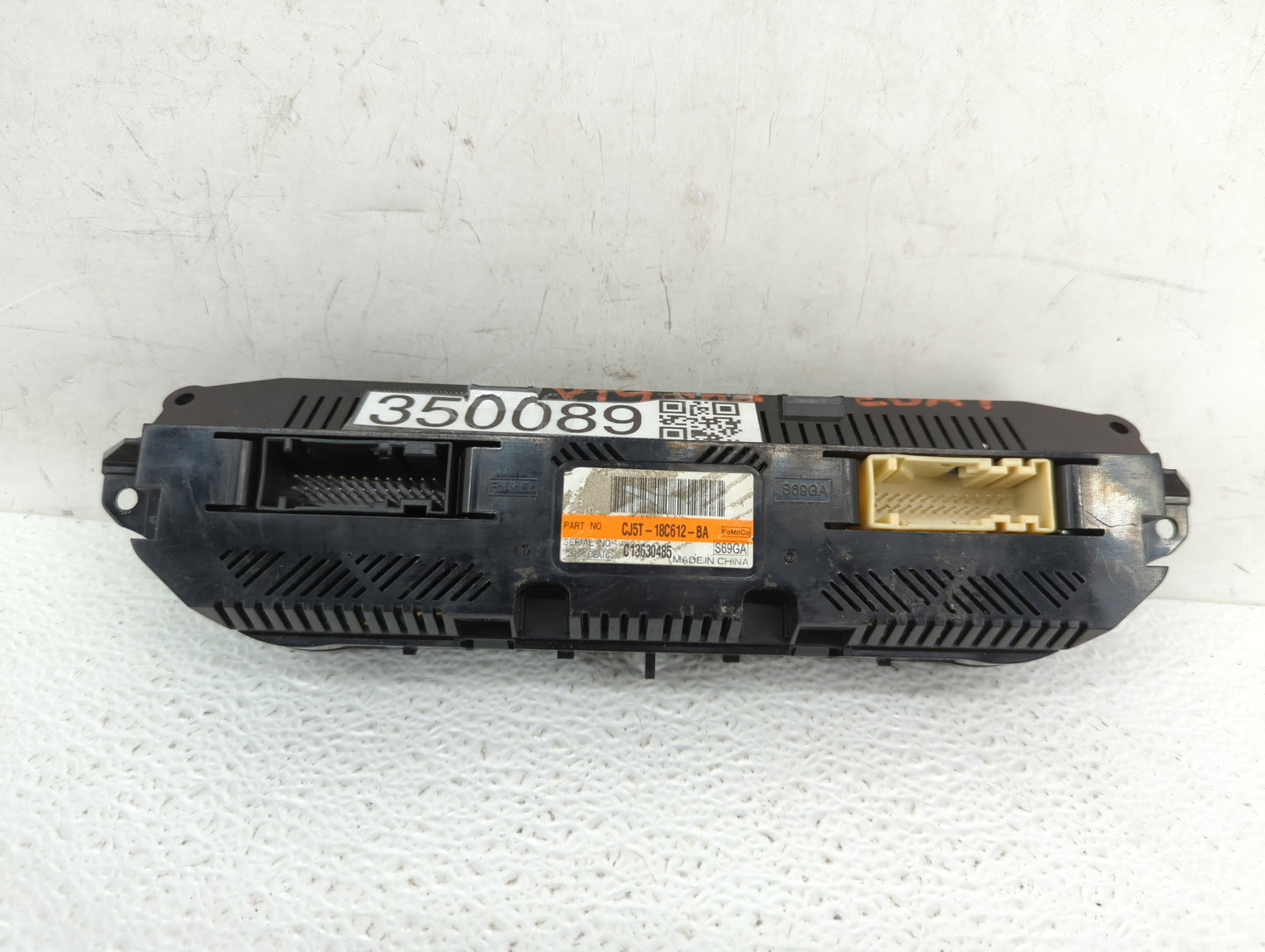 2013-2015 Ford Escape Climate Control Module Temperature AC/Heater Replacement P/N:CJ5T-18C612-BA Fits Fits 2013 2014 2015 O