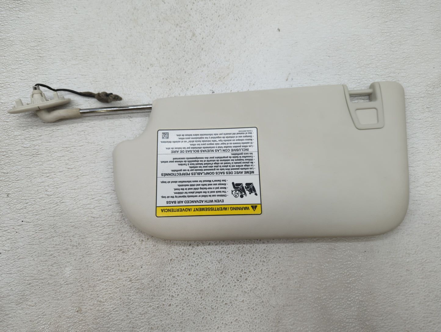 2013-2019 Ford Escape Sun Visor Shade Replacement Passenger Right Mirror Fits Fits 2013 2014 2015 2016 2017 2018 2019 OEM Us