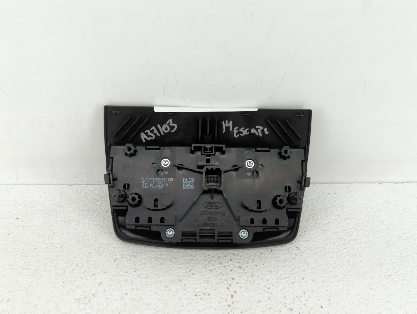 2014 Ford Escape Radio Control Panel - Oemusedautoparts1.com