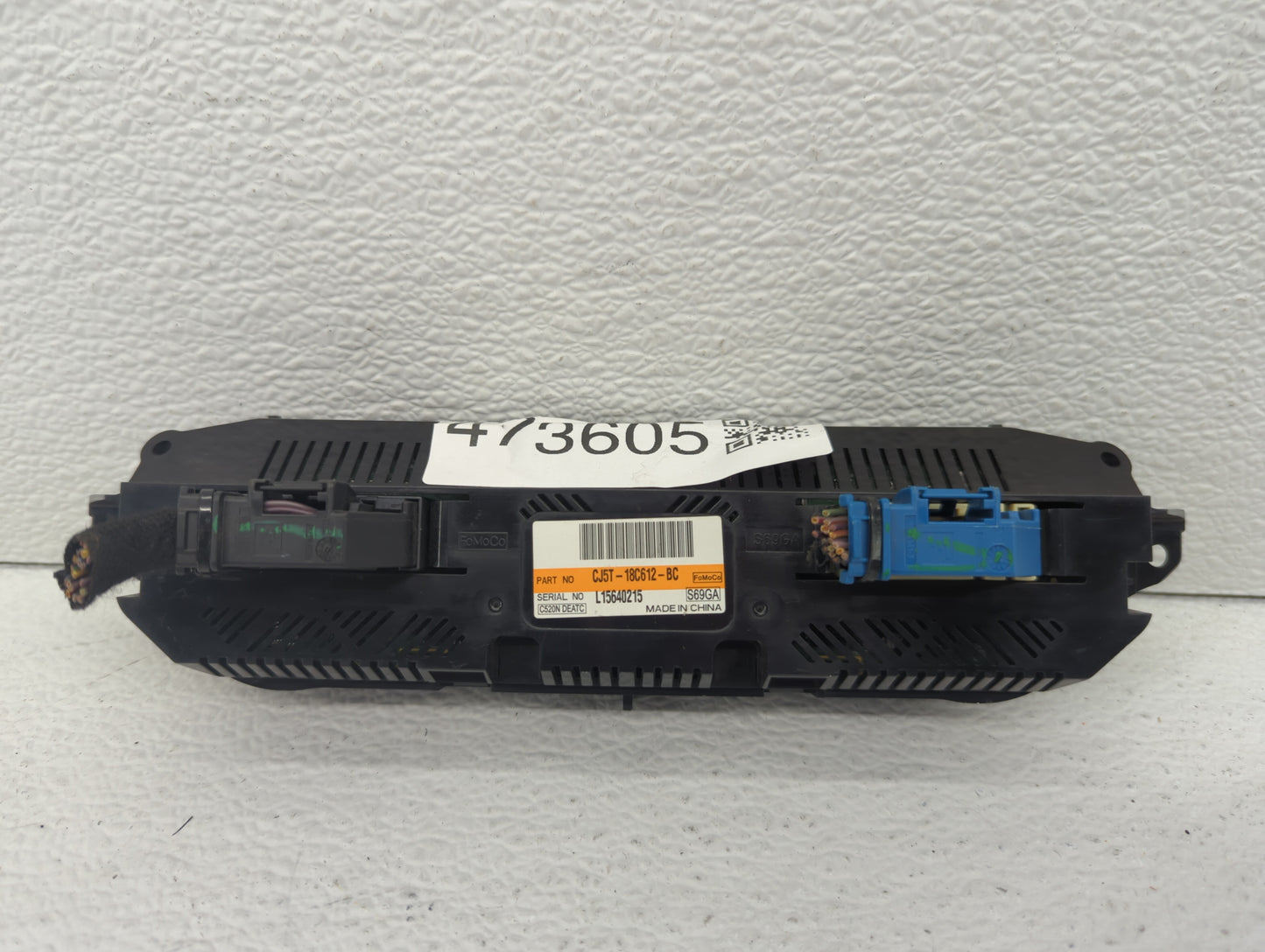 2013-2015 Ford Escape Climate Control Module Temperature AC/Heater Replacement P/N:CJ5T-18C612-BA CJ5T-18C612-BC Fits OEM Us
