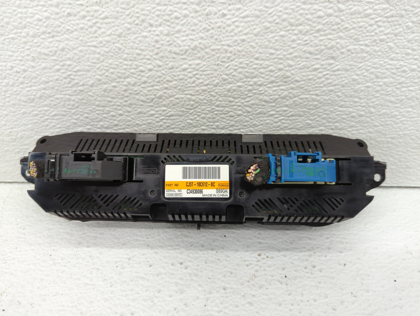 2013-2015 Ford Escape Climate Control Module Temperature AC/Heater Replacement P/N:CJ5T-18C612-BA CJ5T-18C612-BC Fits OEM Us