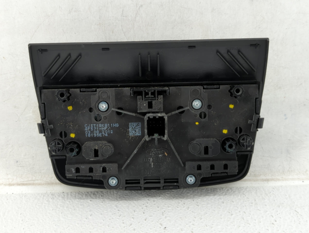 2014 Ford Escape Radio Control Panel 500698 - Oemusedautoparts1.com
