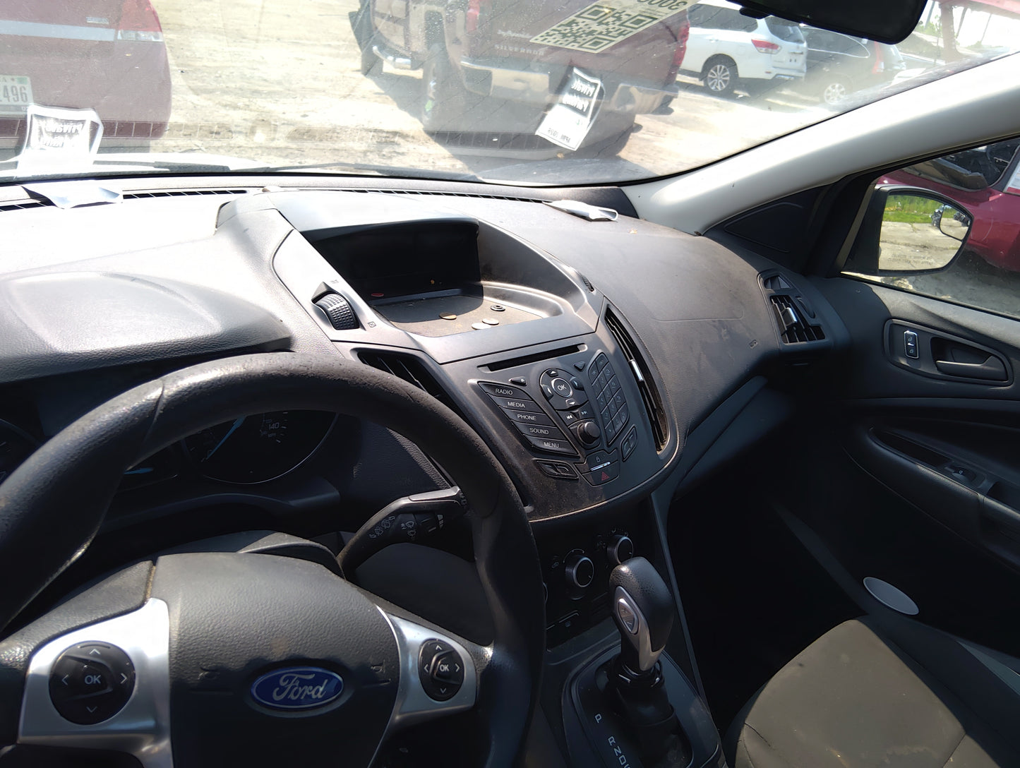 2013-2015 Ford Escape Radio AM FM Cd Player Receiver Replacement Fits Fits 2013 2014 2015 OEM Used Auto Parts - Oemusedautop