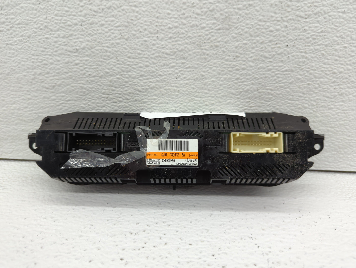 2013-2015 Ford Escape Climate Control Module Temperature AC/Heater Replacement P/N:CJ5T-18C612-BA Fits Fits 2013 2014 2015 O