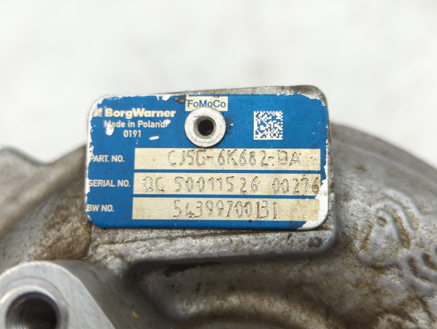 2013 Ford Escape Turbocharger Turbo Charger Super Charger Supercharger - Oemusedautoparts1.com
