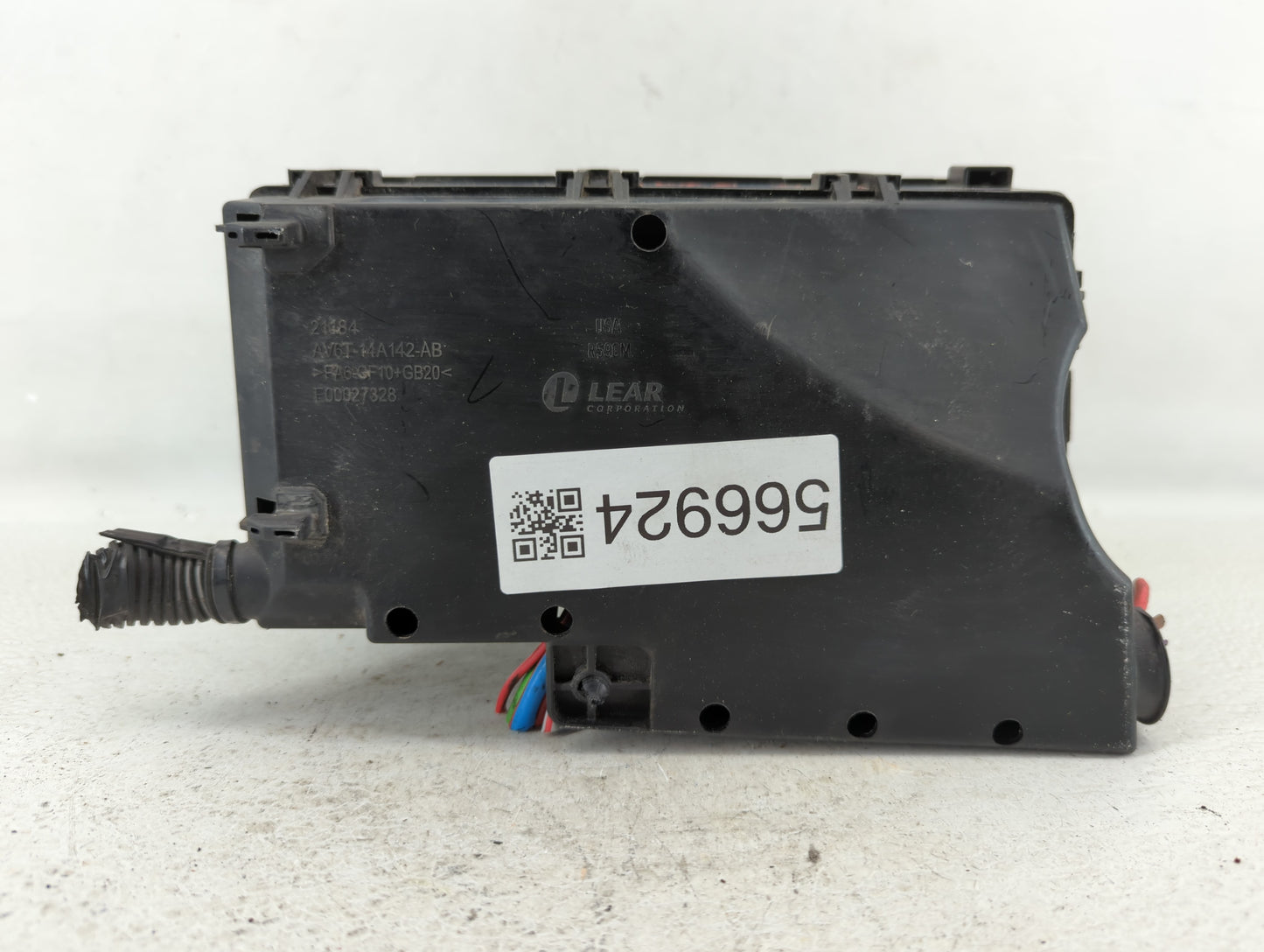 2013-2016 Ford Escape Fusebox Fuse Box Panel Relay Module P/N:AV6T-14A142-AB Fits Fits 2013 2014 2015 2016 OEM Used Auto Par