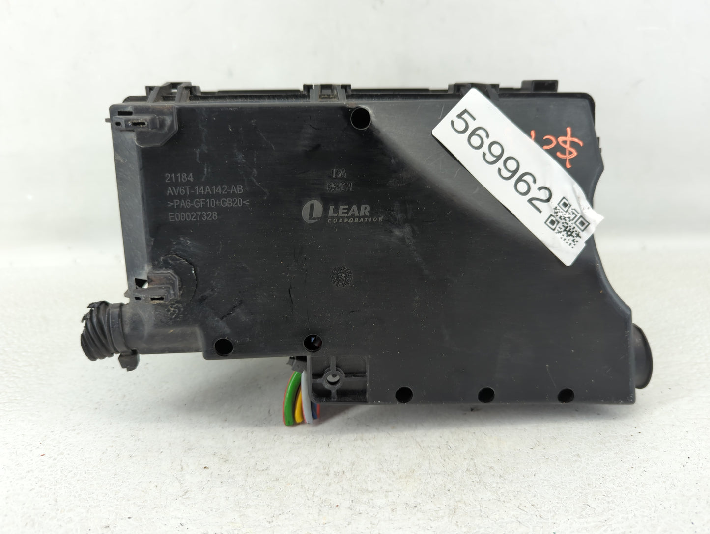 2013-2016 Ford Escape Fusebox Fuse Box Panel Relay Module P/N:AV6T-14A067-AD Fits Fits 2013 2014 2015 2016 OEM Used Auto Par