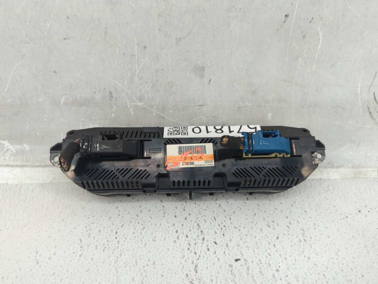 2013-2015 Ford Escape Climate Control Module Temperature AC/Heater Replacement P/N:CJ5T-18C612-BA Fits Fits 2013 2014 2015 O
