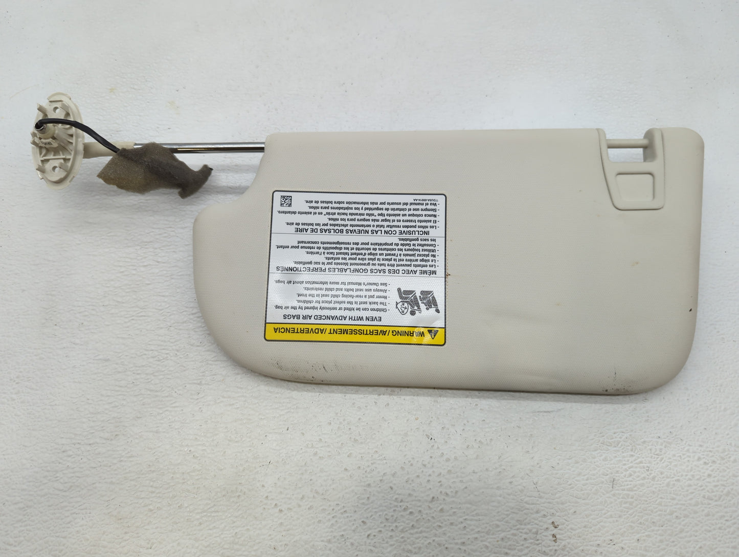 2013-2019 Ford Escape Sun Visor Shade Replacement Passenger Right Mirror Fits Fits 2013 2014 2015 2016 2017 2018 2019 OEM Us