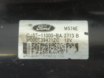 2013-2016 Ford Escape Car Starter Motor Solenoid OEM P/N:M000T39471ZC CJ5T-11000-BA Fits Fits 2013 2014 2015 2016 OEM Used Auto Parts