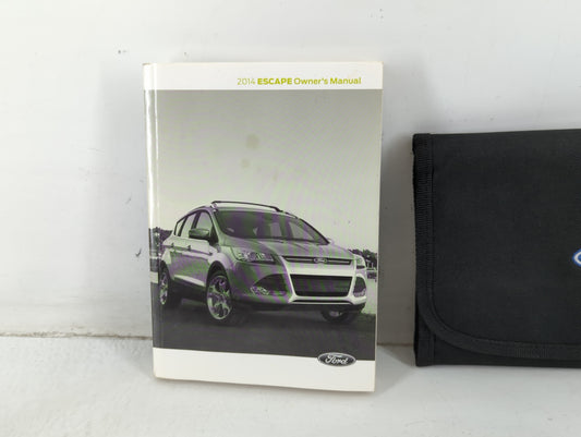 2014 Ford Escape Owners Manual Book Guide P/N:EJ5J 19A321 AB OEM Used Auto Parts