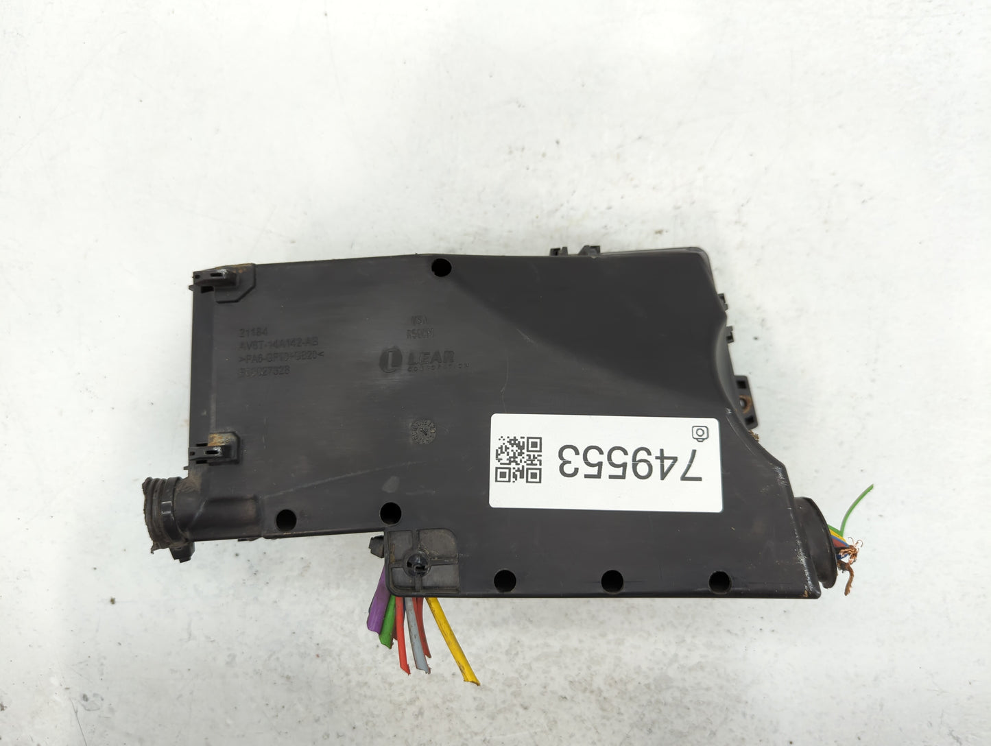 2013-2016 Ford Escape Fusebox Fuse Box Panel Relay Module P/N:E00027328 AV6T-14A142-AB Fits Fits 2013 2014 2015 2016 OEM Use