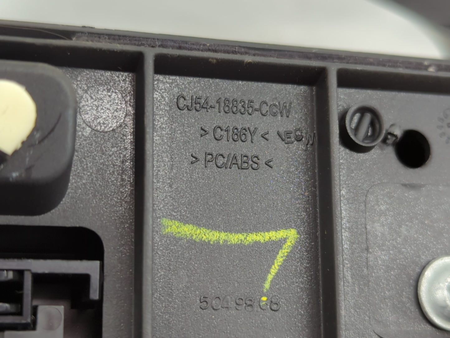 2013-2016 Ford Escape Radio AM FM Cd Player Receiver Replacement P/N:CJ54-18835-CCW Fits Fits 2013 2014 2015 2016 OEM Used A