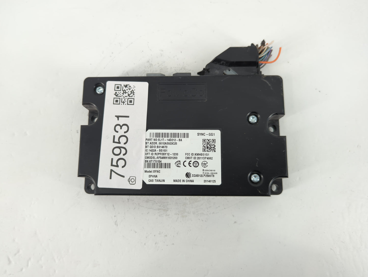 2014-2014 Ford Expedition Body Control Module Bcm Inner Cabin Fuse Box - Oemusedautoparts1.com