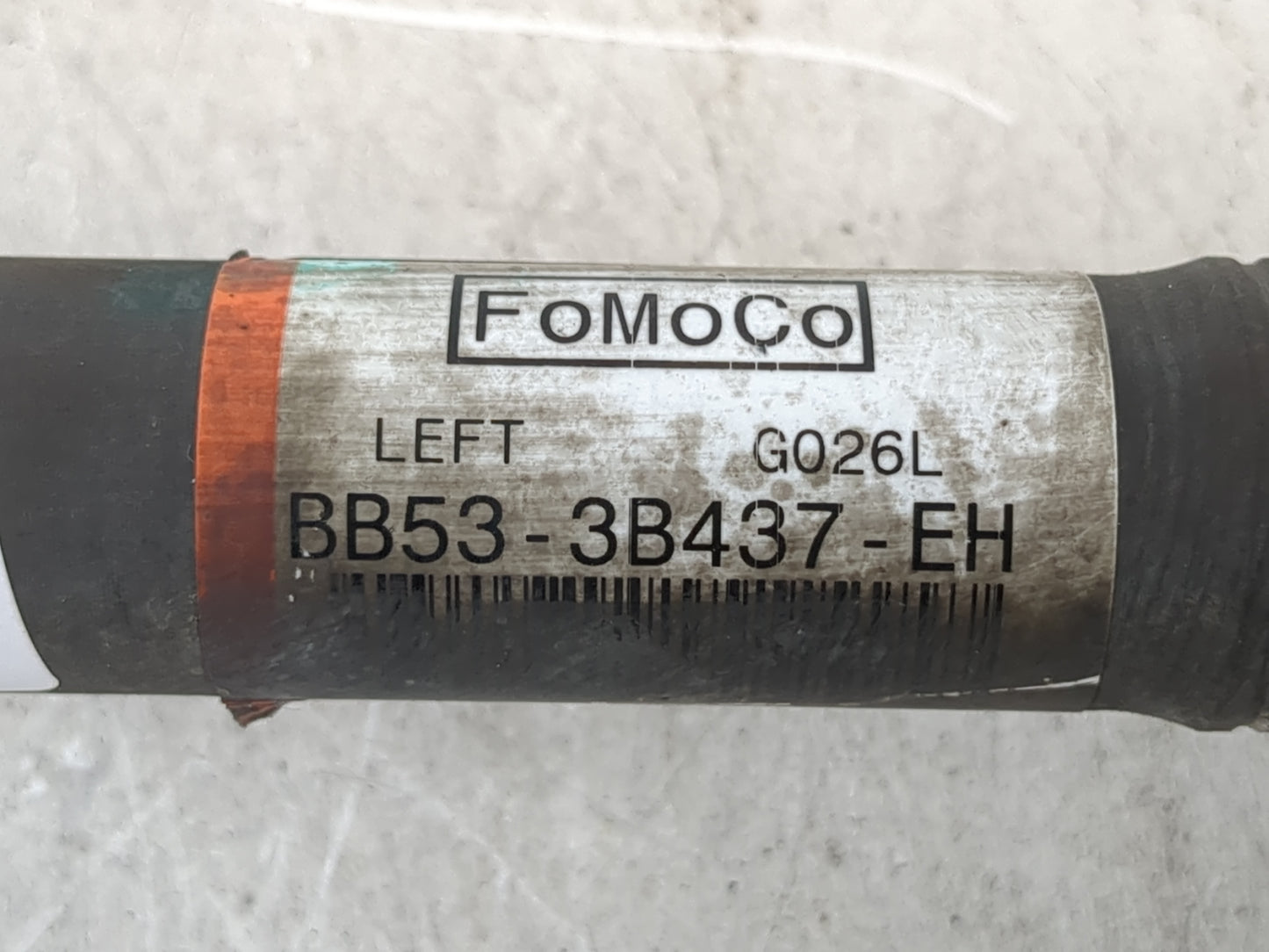 2012-2015 Ford Explorer Axle Shaft Front Driver Cv C/v - Oemusedautoparts1.com