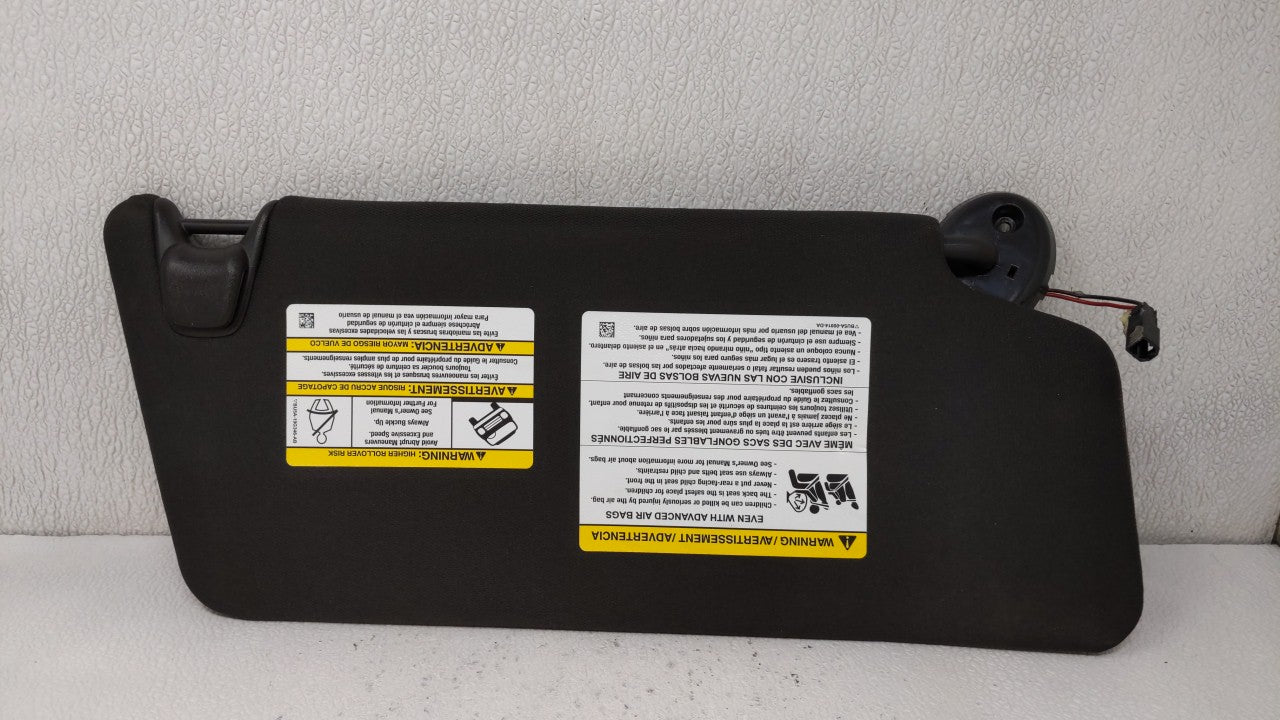 2011-2015 Ford Explorer Sun Visor Shade Replacement Driver Left Mirror Fits Fits 2011 2012 2013 2014 2015 OEM Used Auto Part