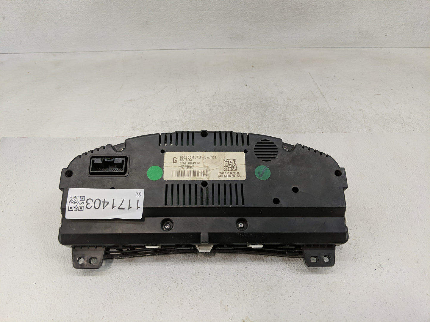 2014-2015 Ford Explorer Instrument Cluster Speedometer Gauges P/N:EB5T-10849-GJ Fits Fits 2014 2015 OEM Used Auto Parts - Oe