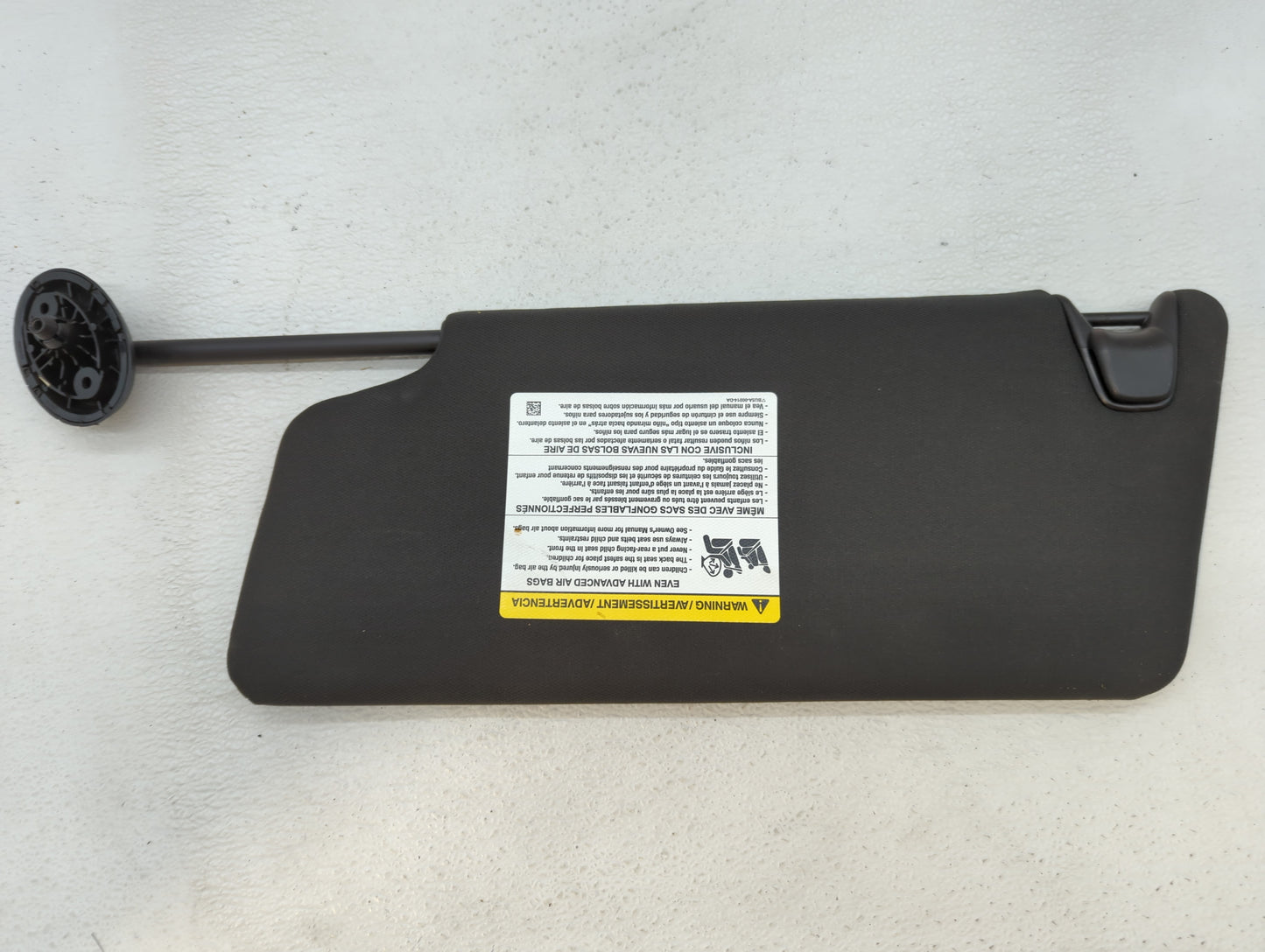 2011-2015 Ford Explorer Sun Visor Shade Replacement Passenger Right Mirror Fits Fits 2011 2012 2013 2014 2015 OEM Used Auto