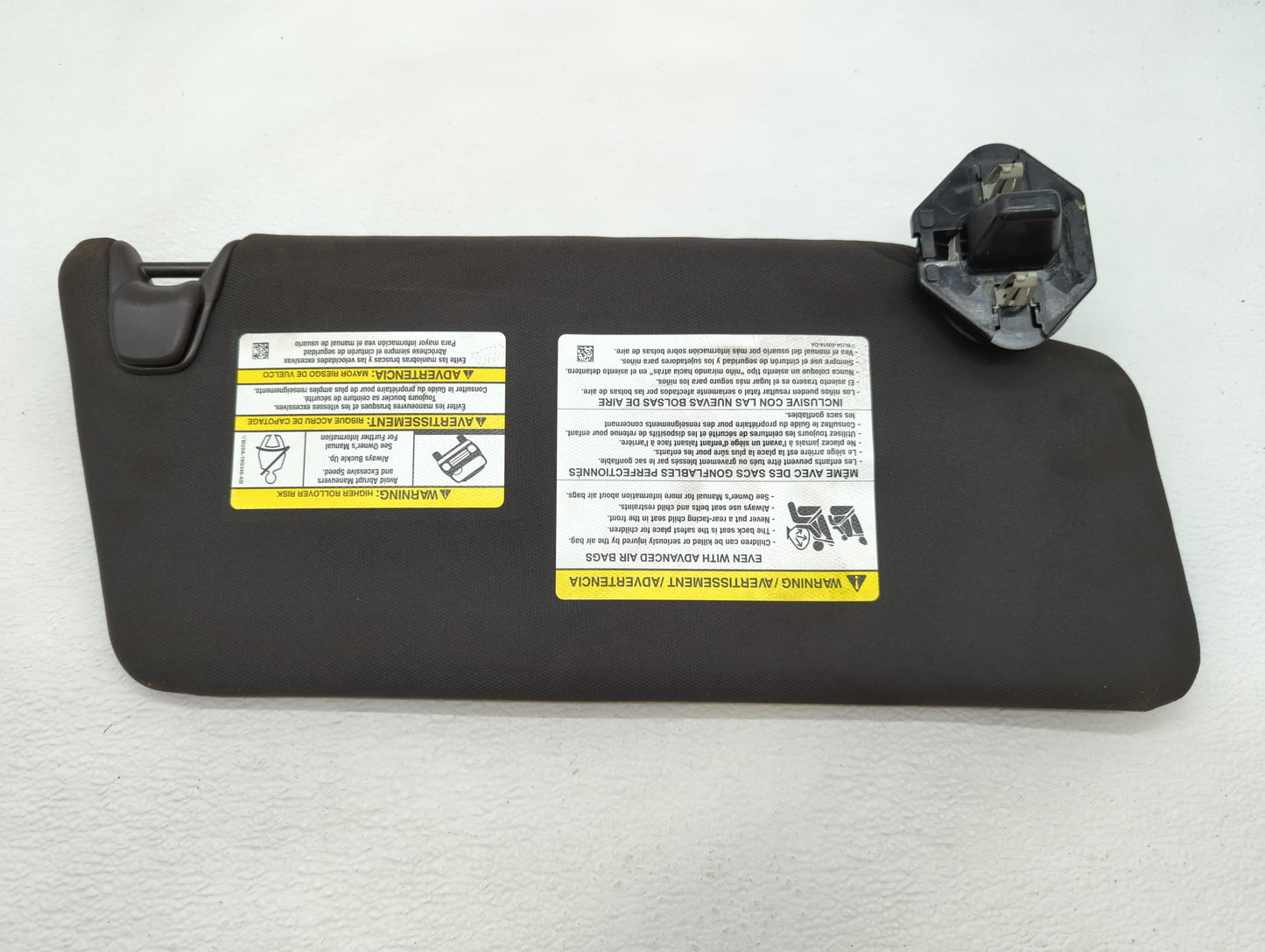 2011-2015 Ford Explorer Sun Visor Shade Replacement Driver Left Mirror Fits Fits 2011 2012 2013 2014 2015 OEM Used Auto Part