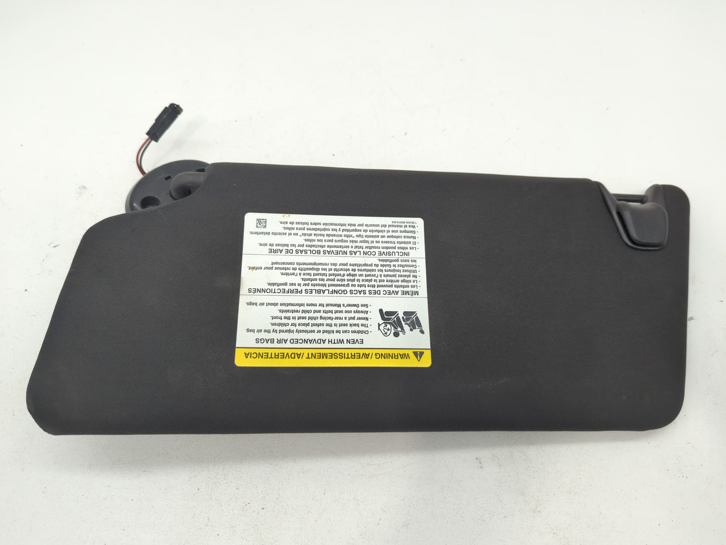 2011-2015 Ford Explorer Sun Visor Shade Replacement Passenger Right Mirror Fits Fits 2011 2012 2013 2014 2015 OEM Used Auto