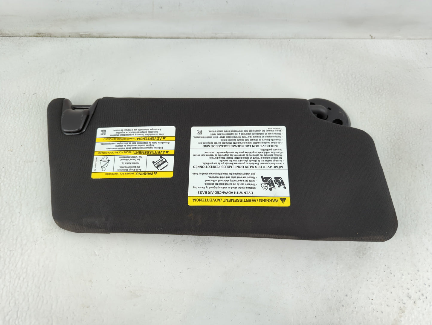 2011-2015 Ford Explorer Sun Visor Shade Replacement Passenger Right Mirror Fits Fits 2011 2012 2013 2014 2015 OEM Used Auto