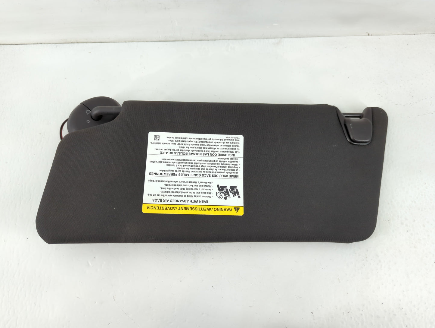 2011-2015 Ford Explorer Sun Visor Shade Replacement Passenger Right Mirror Fits Fits 2011 2012 2013 2014 2015 OEM Used Auto