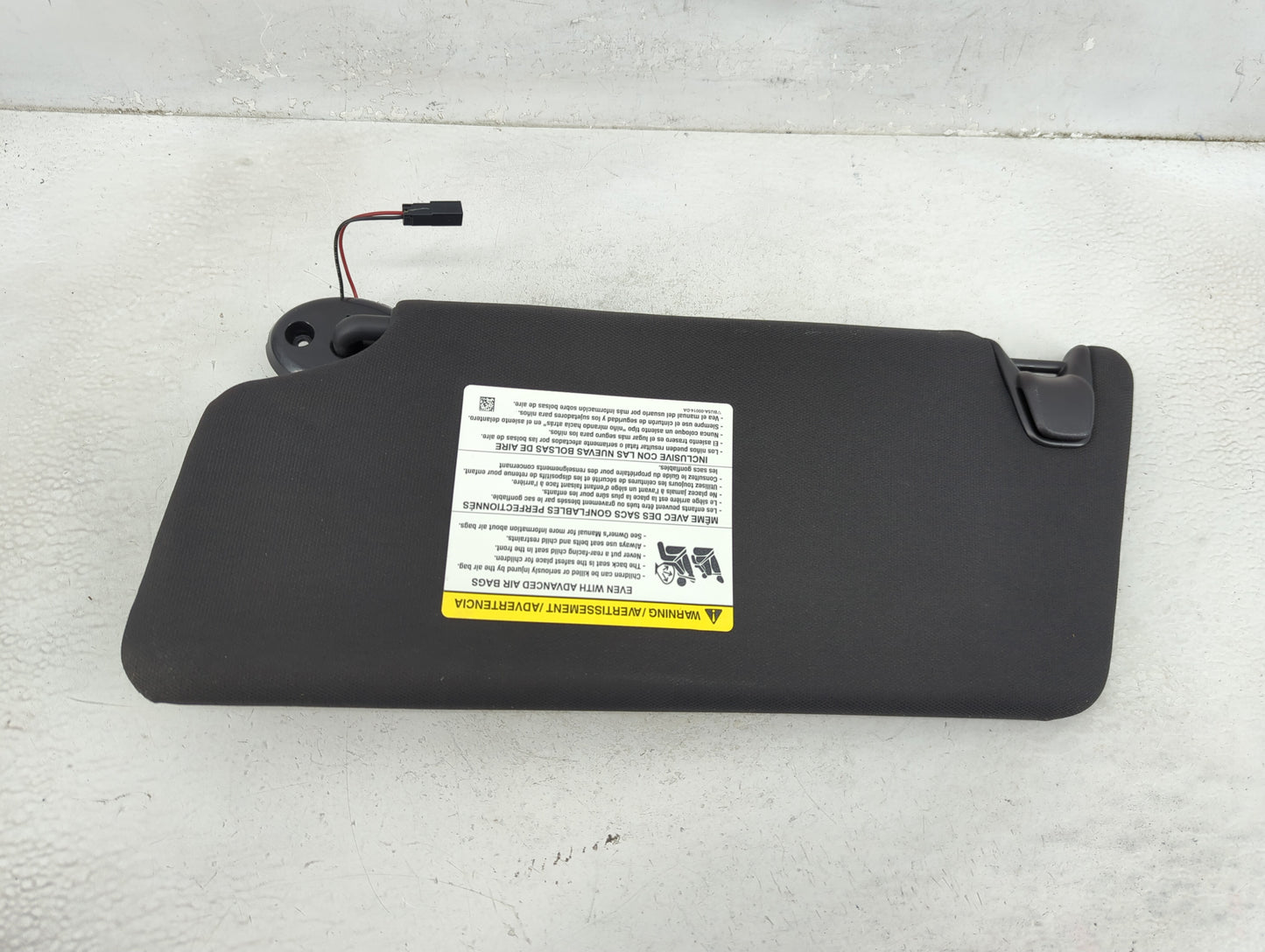 2011-2015 Ford Explorer Sun Visor Shade Replacement Passenger Right Mirror Fits Fits 2011 2012 2013 2014 2015 OEM Used Auto