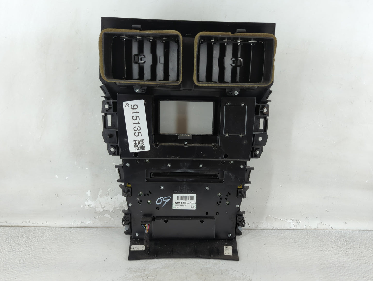 2014 Ford Explorer Climate Control Module Temperature AC/Heater Replacement Fits OEM Used Auto Parts - Oemusedautoparts1.com