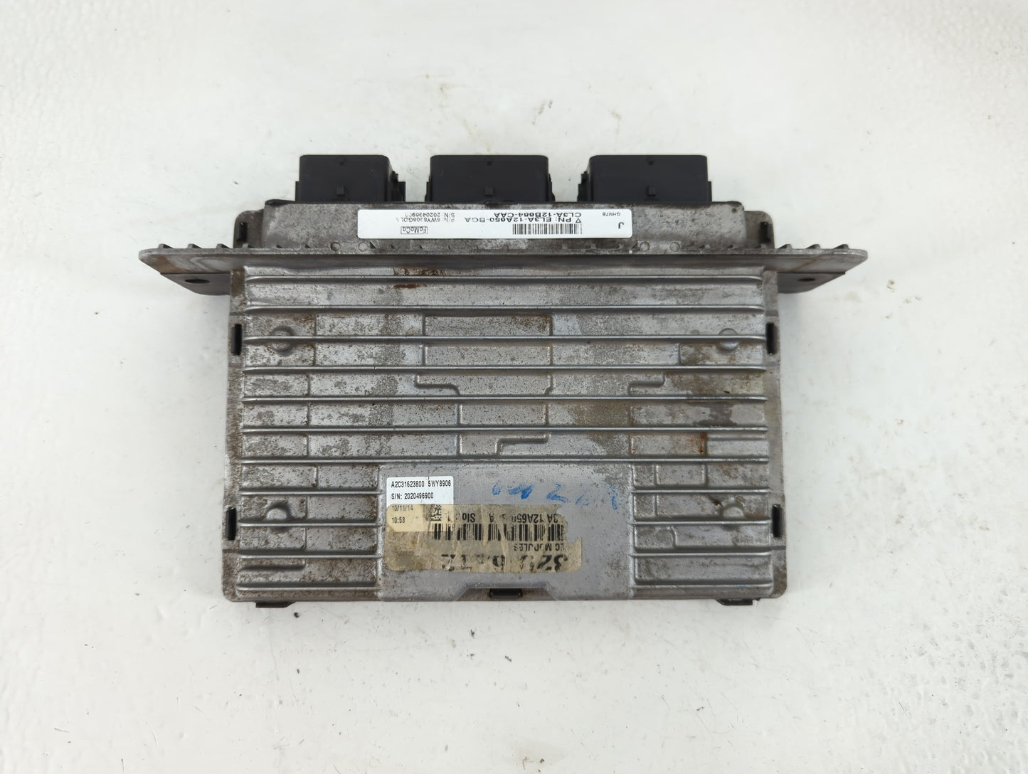 2013-2014 Ford F-150 PCM Engine Control Computer ECU ECM PCU OEM P/N:EL3A-12A650-BGA Fits Fits 2013 2014 OEM Used Auto Parts