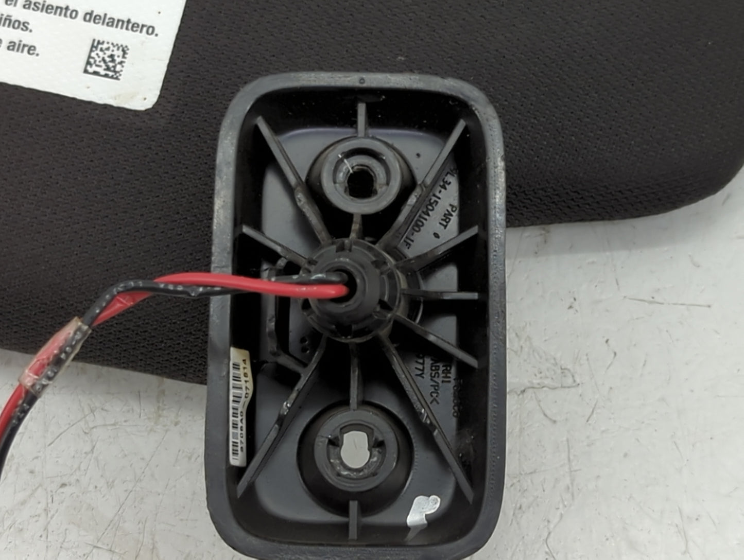 2010-2014 Ford F-150 Sun Visor Shade Replacement Passenger Right Mirror Fits Fits 2010 2011 2012 2013 2014 OEM Used Auto Par