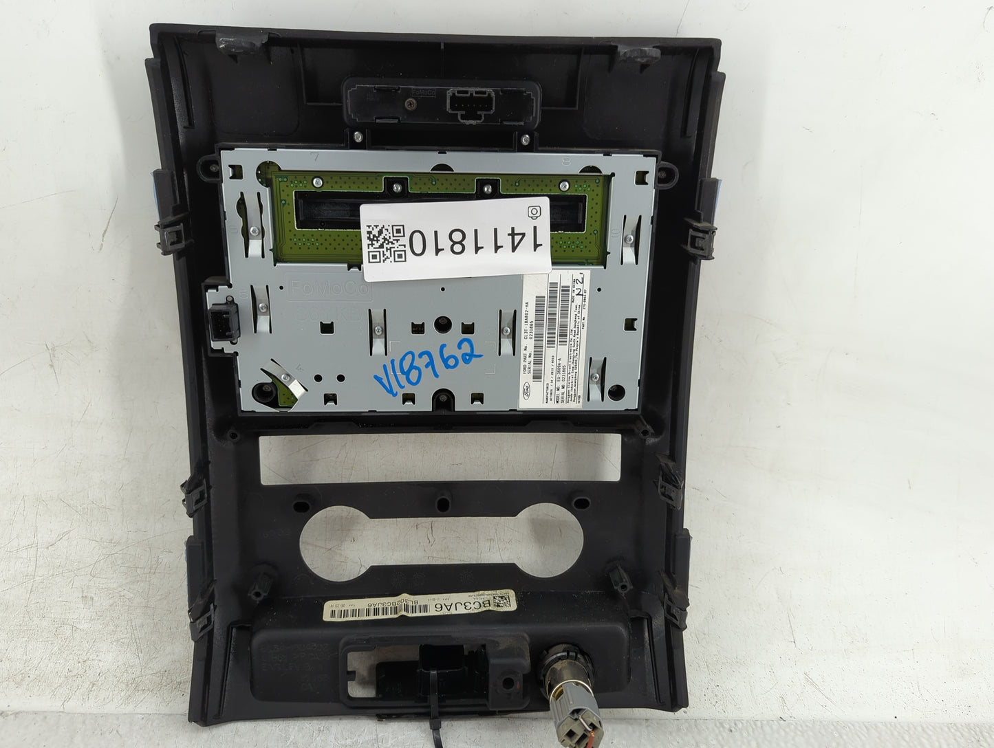 2012-2014 Ford F-150 Radio AM FM Cd Player Receiver Replacement P/N:CL3T-18A802-HA Fits Fits 2012 2013 2014 OEM Used Auto Pa