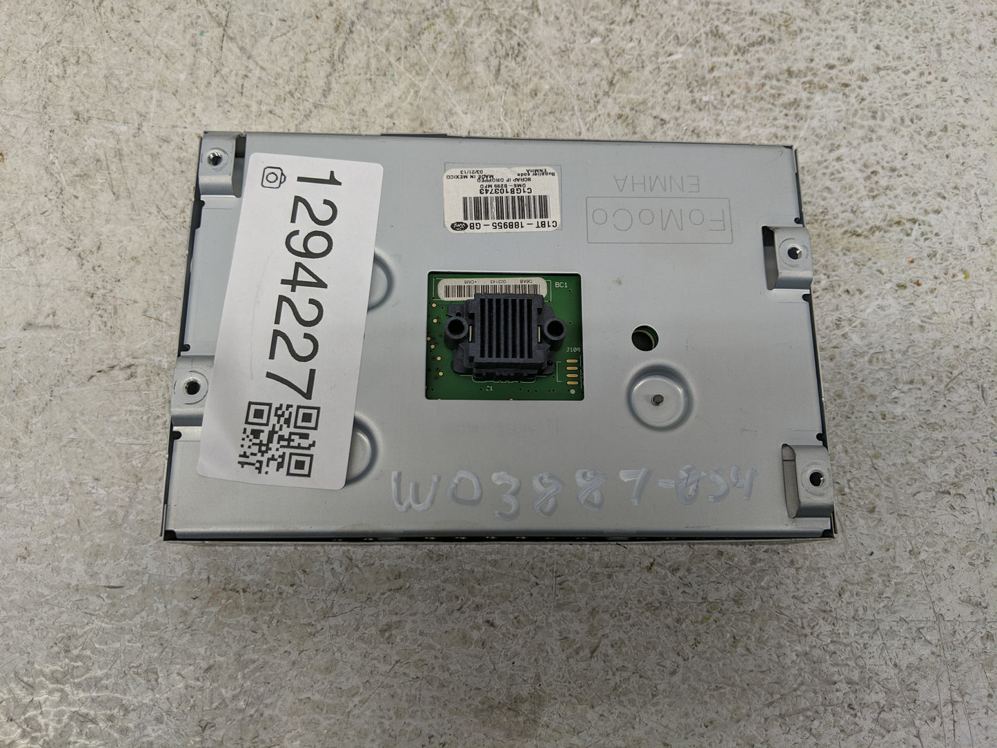 2014-2014 Ford Fiesta Information Display Screen - Oemusedautoparts1.com