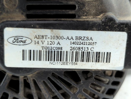 2011-2019 Ford Fiesta Alternator Replacement Generator Charging Assembly Engine OEM P/N:AE8T-10300-AA Fits OEM Used Auto Parts
