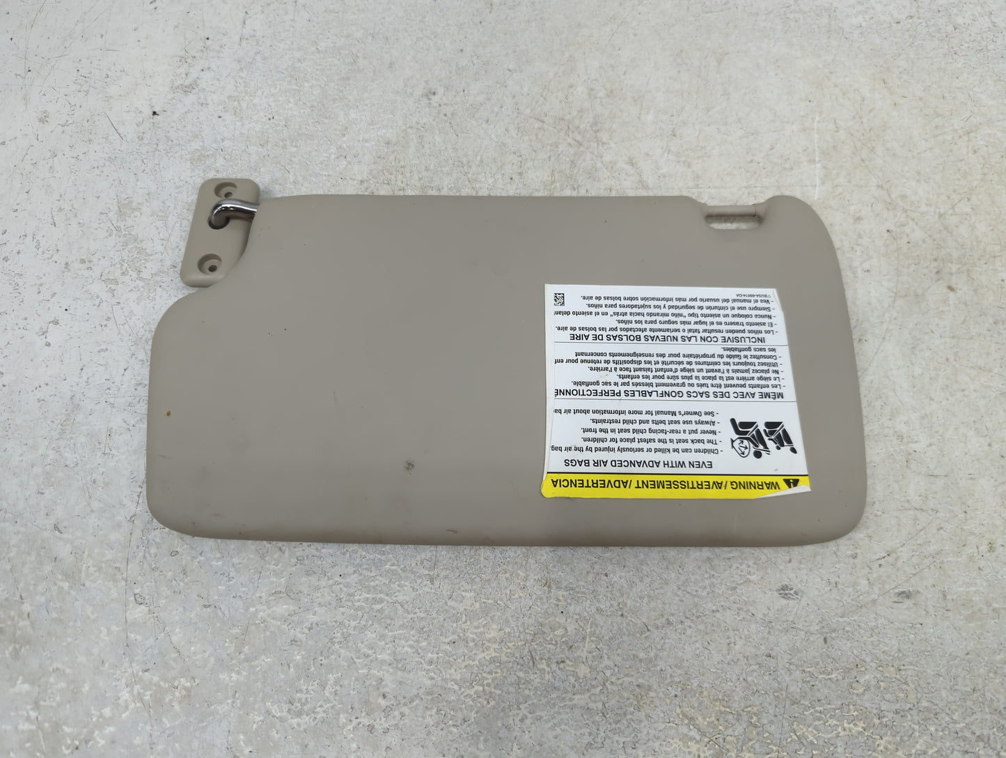 2011-2019 Ford Fiesta Sun Visor Shade Replacement Passenger Right Mirror Fits Fits 2011 2012 2013 2014 2015 2016 2017 2018 2