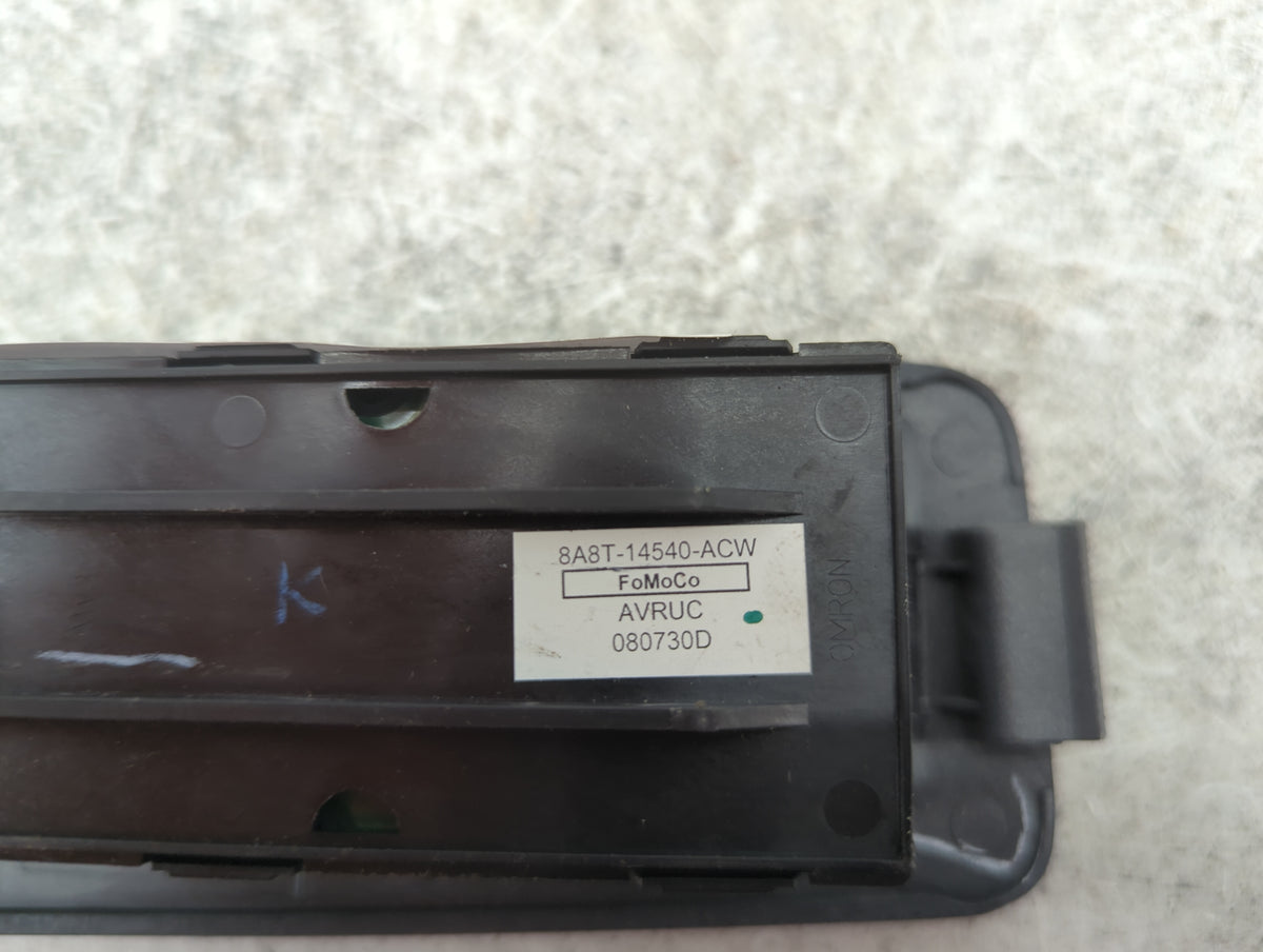 2009-2019 Ford Flex Master Power Window Switch Replacement Driver Side Left P/N:8A8T-14540-ACW Fits OEM Used Auto Parts - Oe