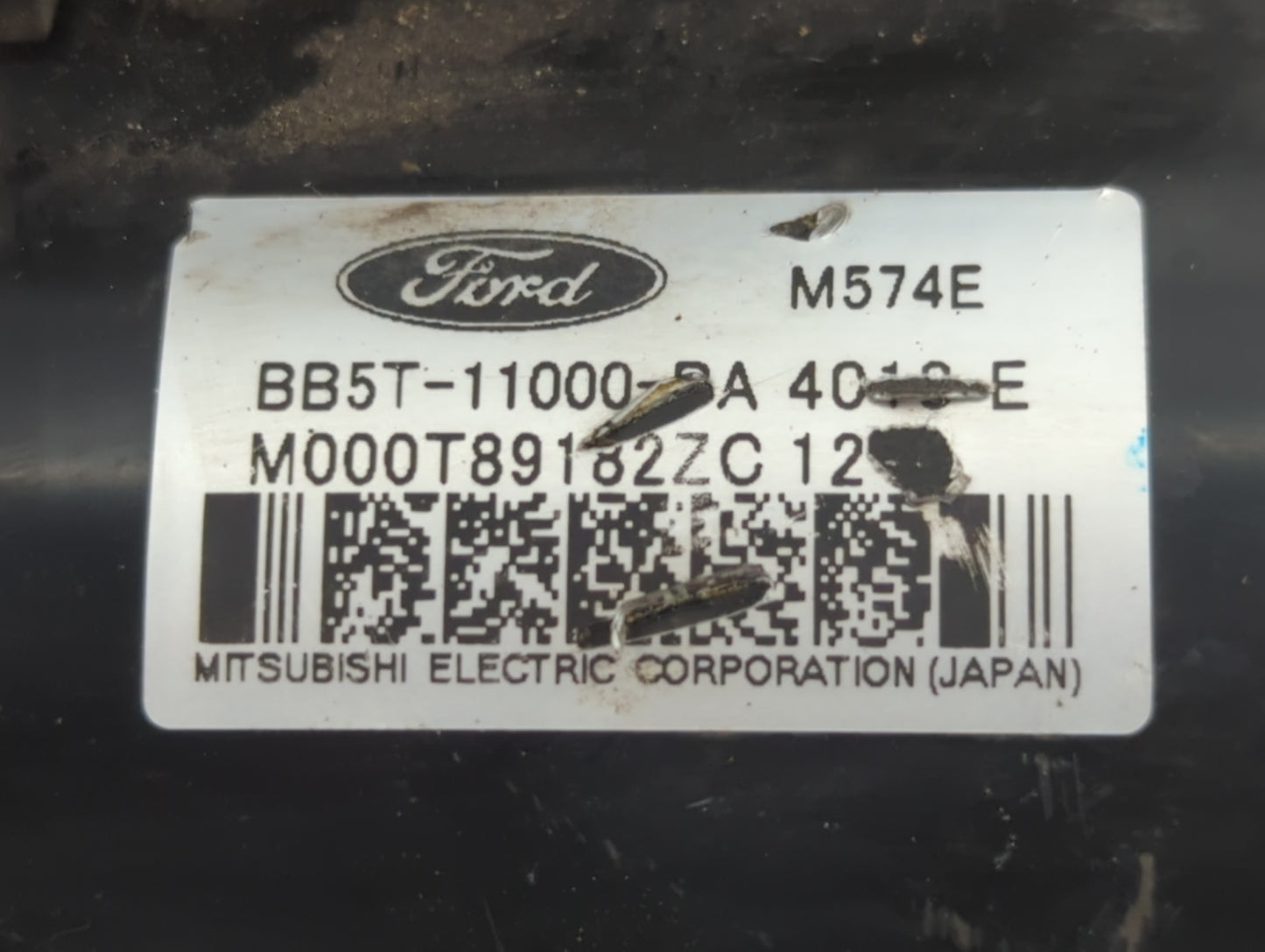 2012-2018 Ford Focus Car Starter Motor Solenoid OEM P/N:M000T89182ZC BB5T-11000-BA Fits OEM Used Auto Parts - Oemusedautopar