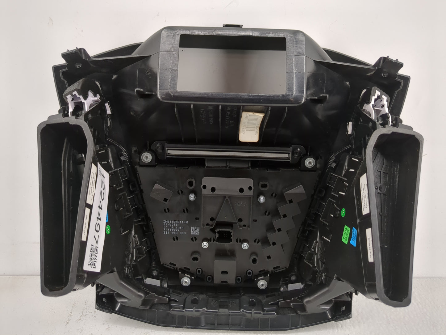 2014 Ford Focus Radio AM FM Cd Player Receiver Replacement P/N:BM51-A014L20-AF-3JA6 CTR-RHS-LOW Fits OEM Used Auto Parts - O