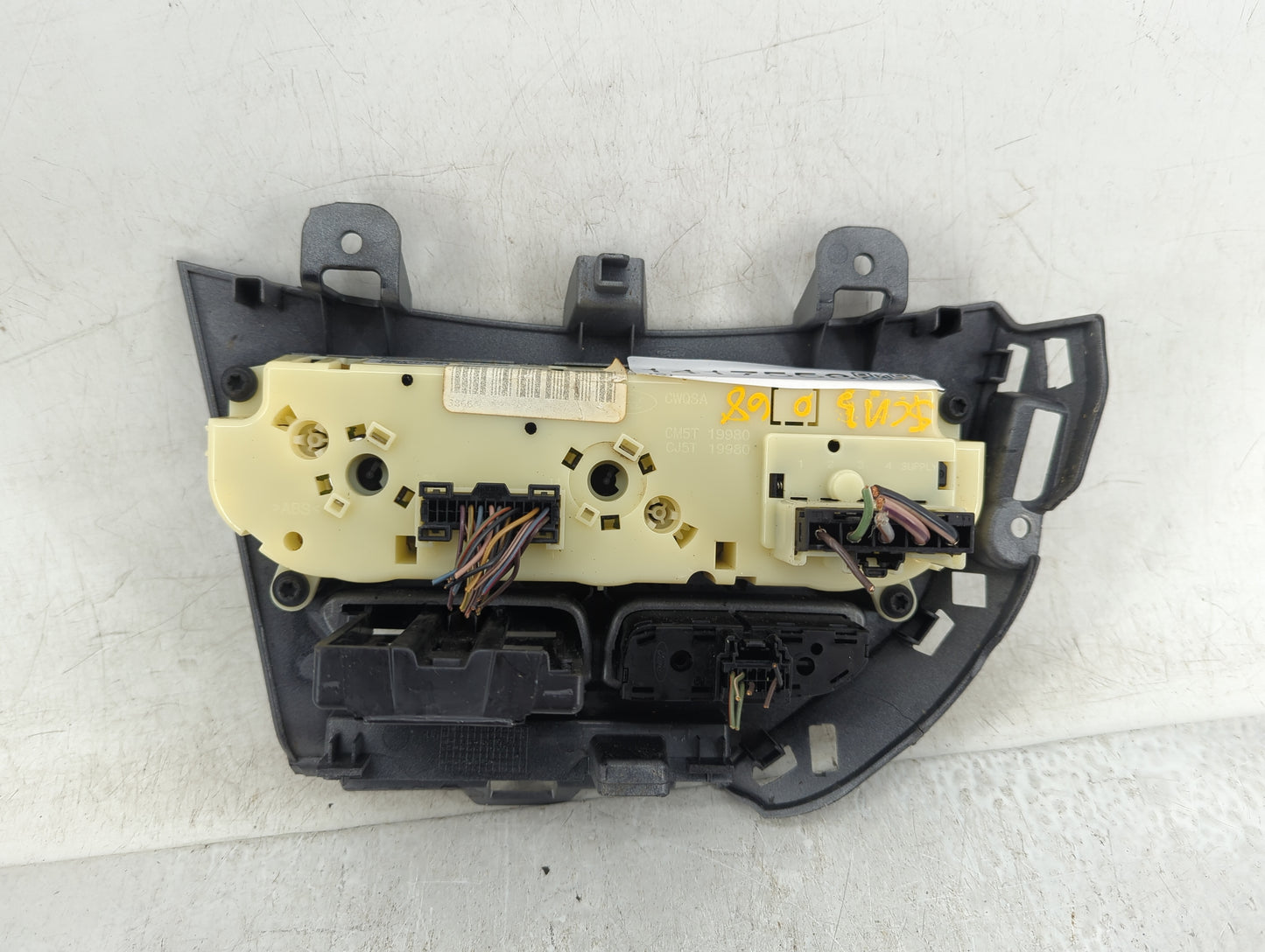 2013-2014 Ford Focus Climate Control Module Temperature AC/Heater Replacement Fits Fits 2013 2014 OEM Used Auto Parts - Oemu