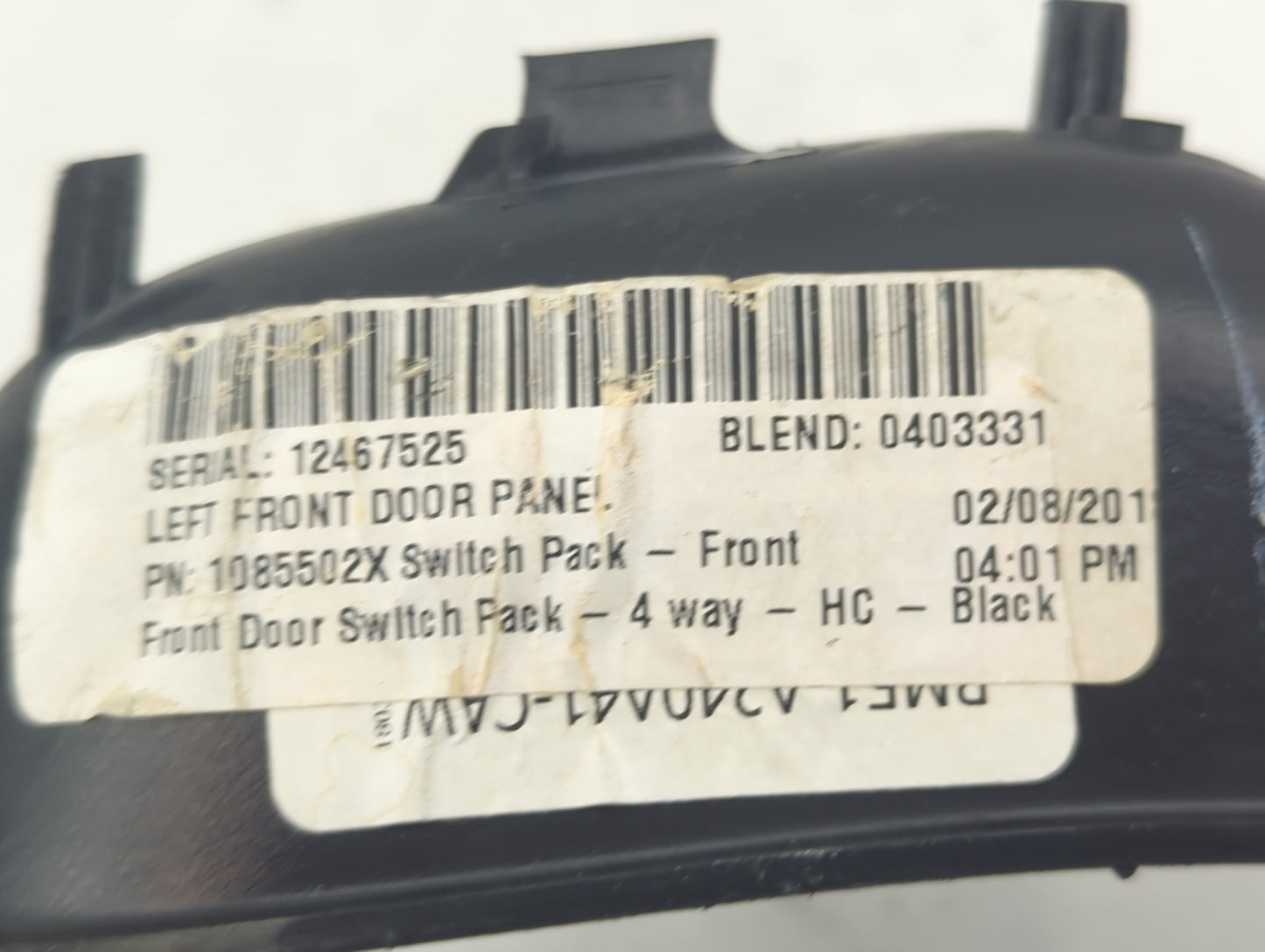 2012-2018 Ford Focus Master Power Window Switch Replacement Driver Side Left P/N:BM5T-14A132-AB 1085502X Fits OEM Used Auto