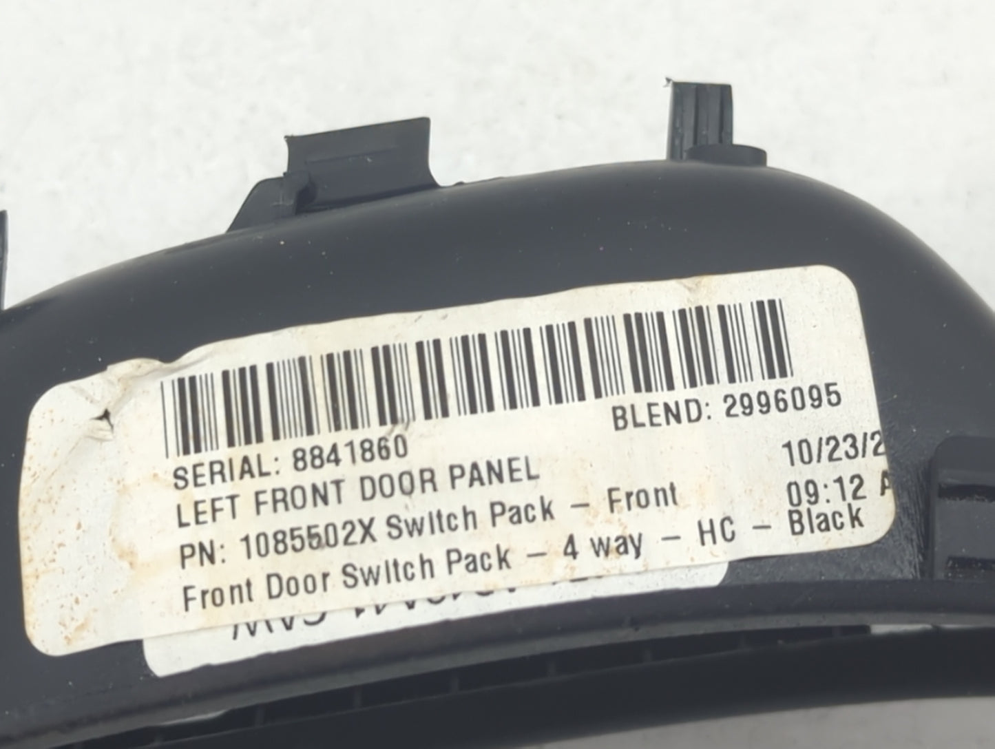 2012-2018 Ford Focus Master Power Window Switch Replacement Driver Side Left P/N:1085502X 8841860 Fits OEM Used Auto Parts -