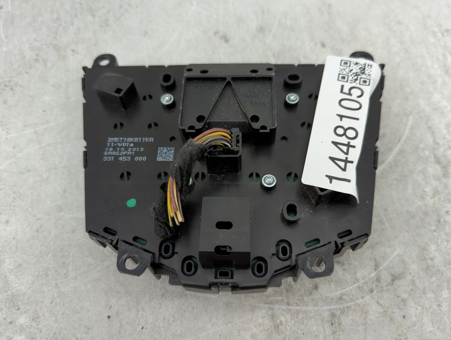 2013-2014 Ford Focus Radio AM FM Cd Player Receiver Replacement P/N:BM5T18K811KA Fits Fits 2013 2014 OEM Used Auto Parts - O