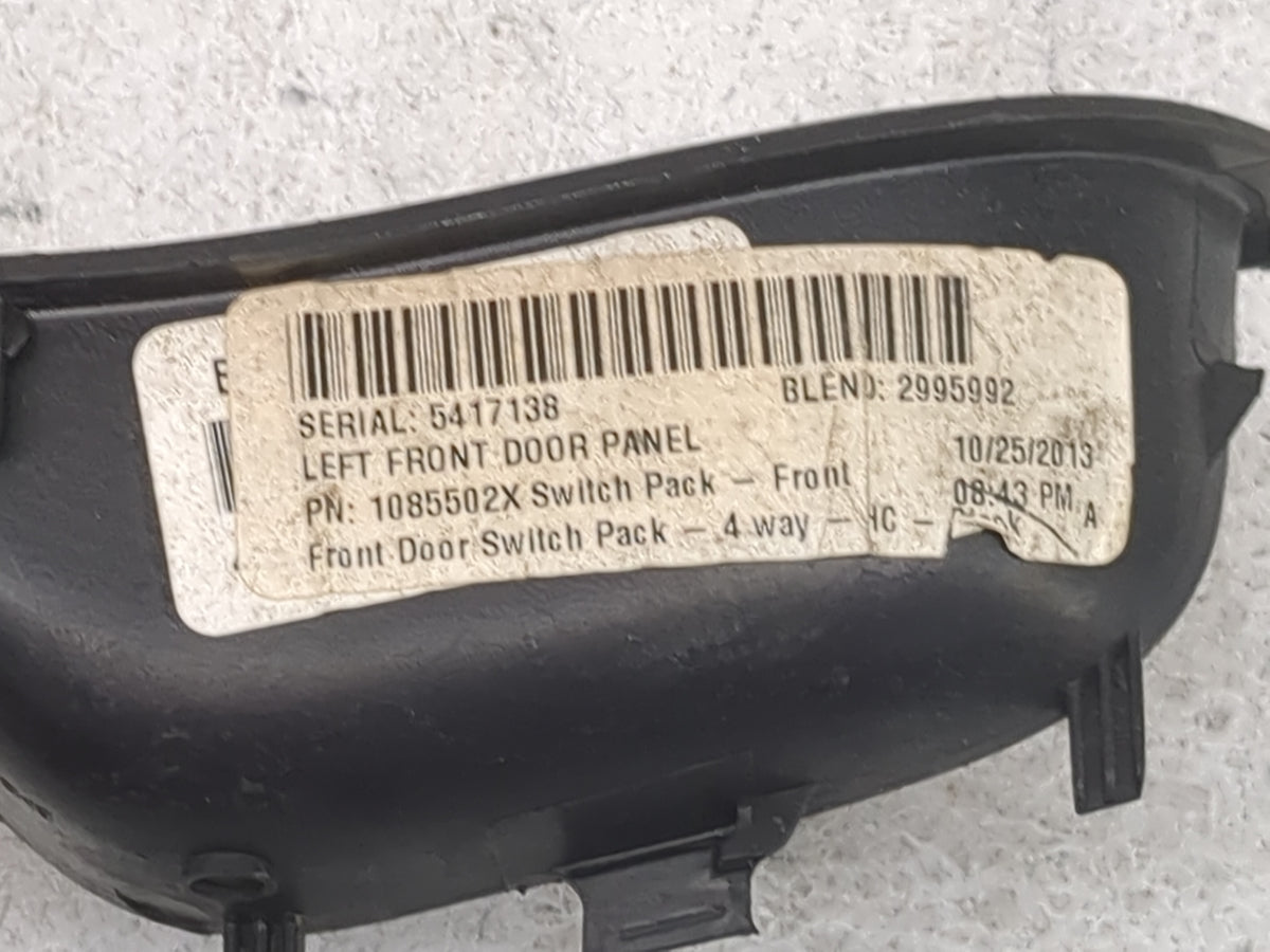 2012-2018 Ford Focus Master Power Window Switch Replacement Driver Side Left P/N:1085502X Fits OEM Used Auto Parts - Oemused