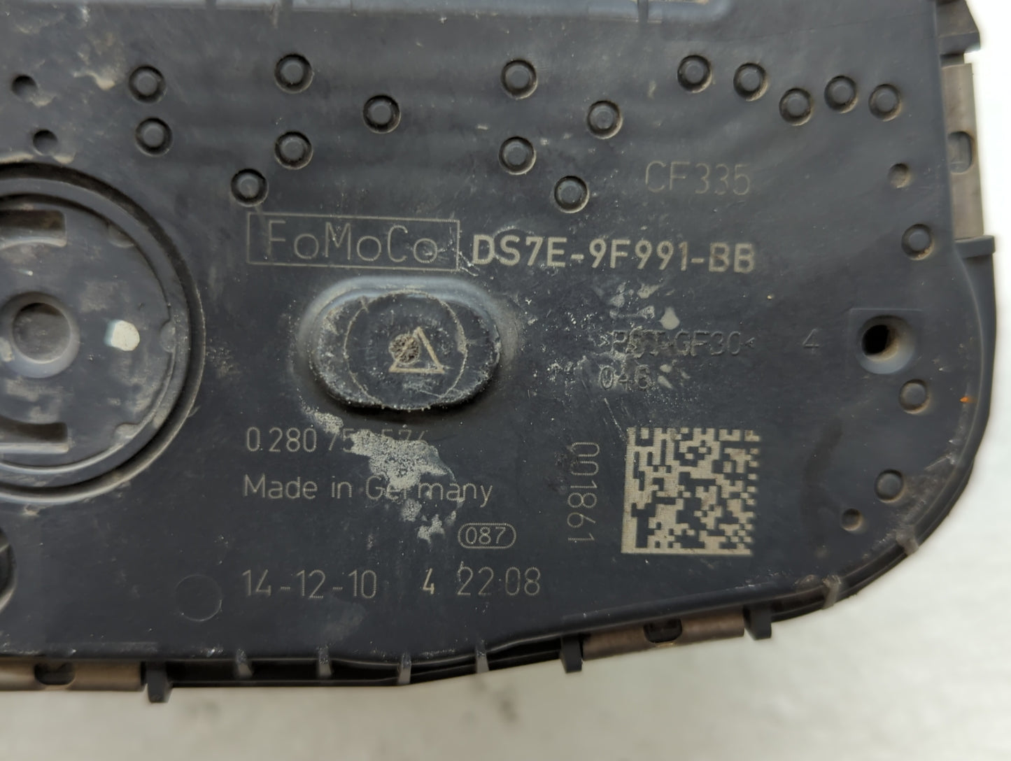 2014-2018 Ford Focus Throttle Body P/N:DS7E-9F991-BB Fits Fits 2014 2015 2016 2017 2018 2019 OEM Used Auto Parts - Oemusedau