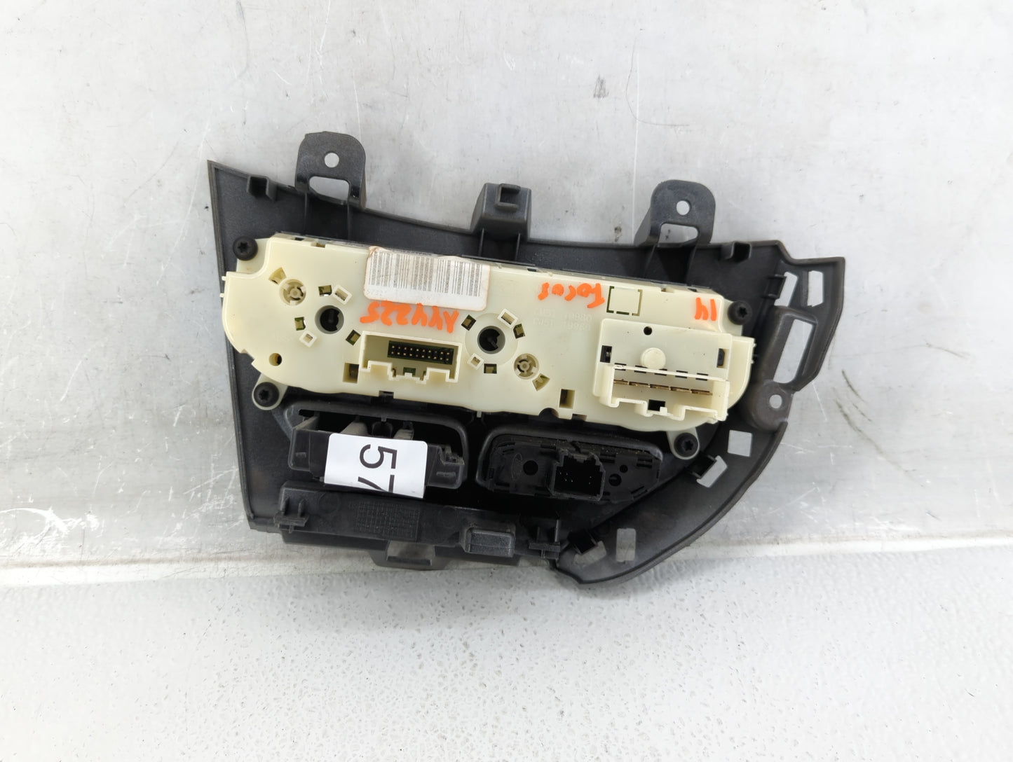 2013-2014 Ford Focus Climate Control Module Temperature AC/Heater Replacement P/N:CM5T-19980-AF Fits Fits 2013 2014 OEM Used