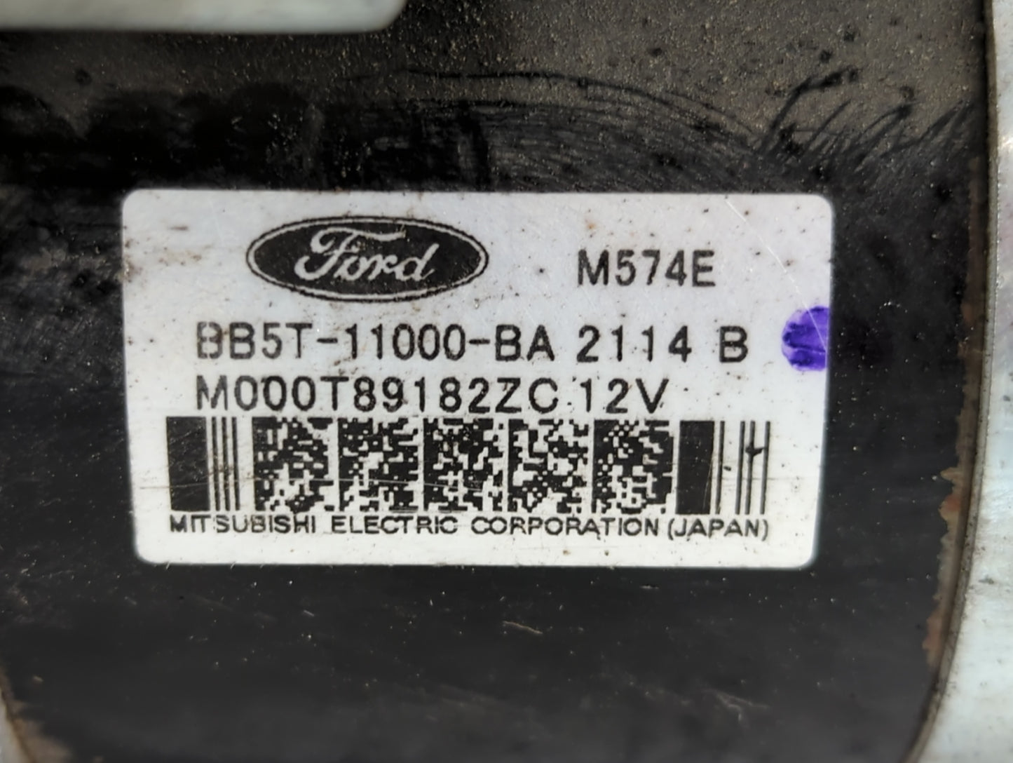 2012-2018 Ford Focus Car Starter Motor Solenoid OEM P/N:2214 B BB5T-11000-BA Fits OEM Used Auto Parts - Oemusedautoparts1.co