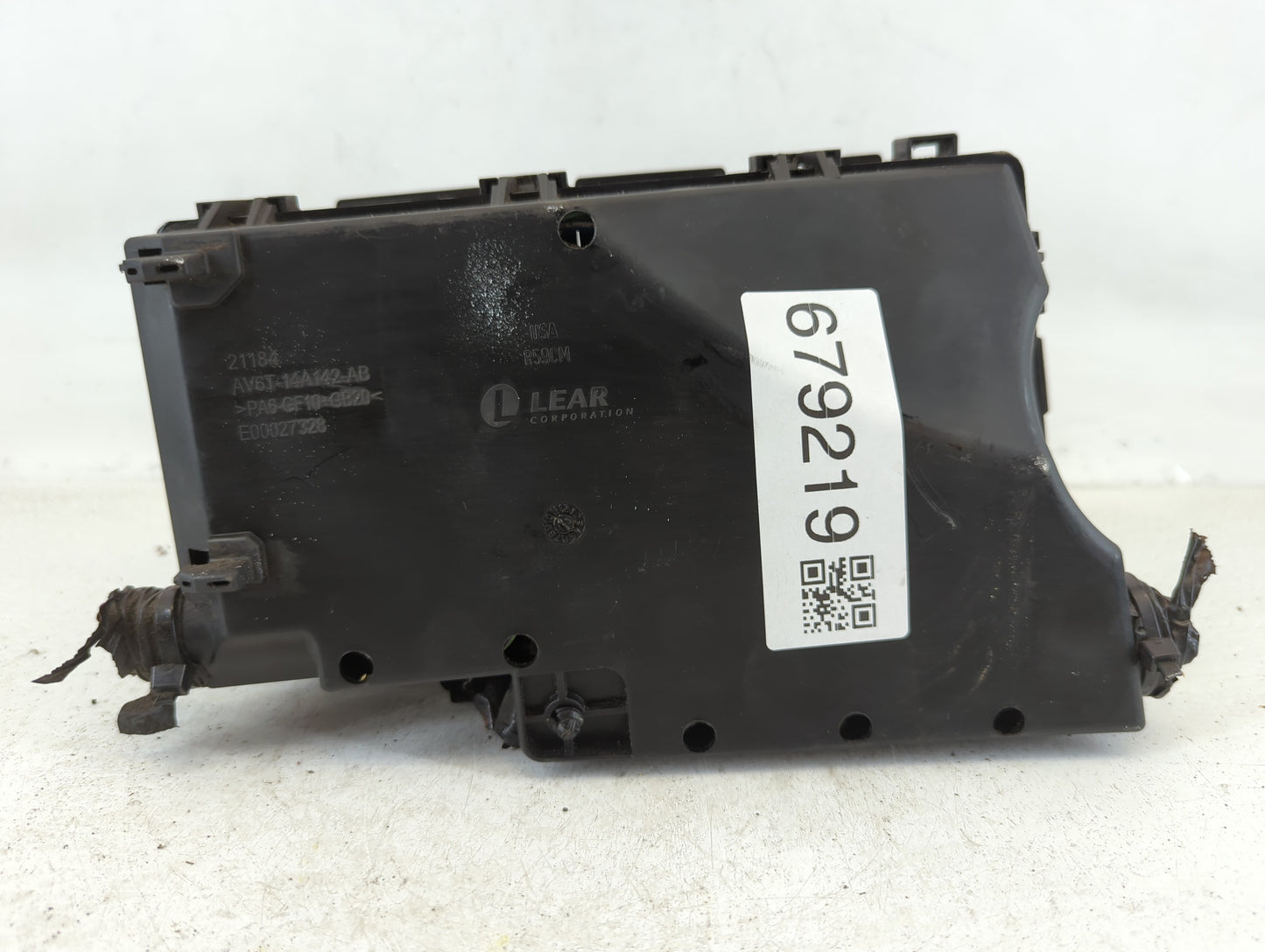2012-2014 Ford Focus Fusebox Fuse Box Panel Relay Module P/N:AV6T-14A067-AD Fits Fits 2012 2013 2014 OEM Used Auto Parts - O