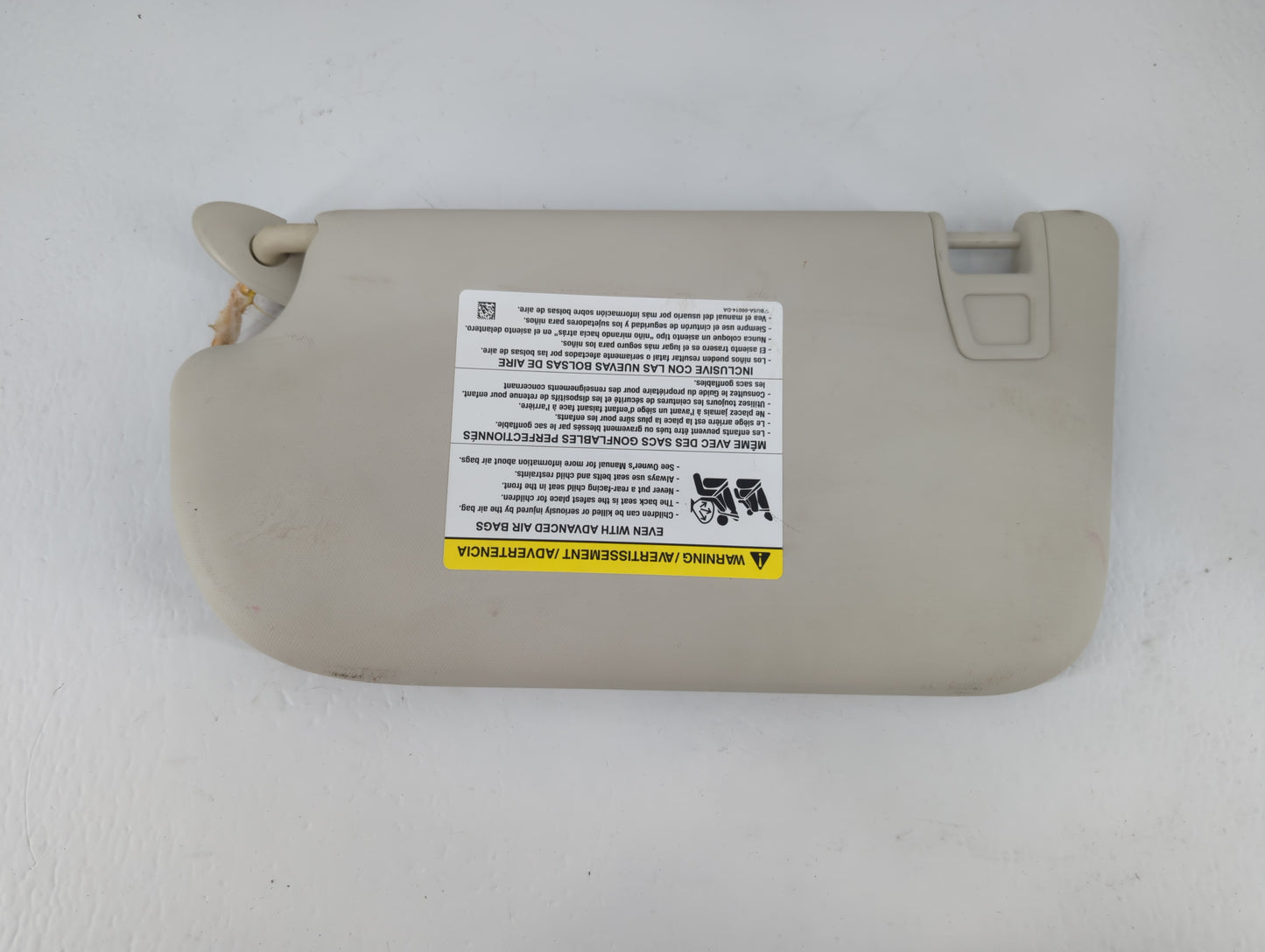 2013-2018 Ford Focus Sun Visor Shade Replacement Passenger Right Mirror Fits Fits 2013 2014 2015 2016 2017 2018 OEM Used Aut