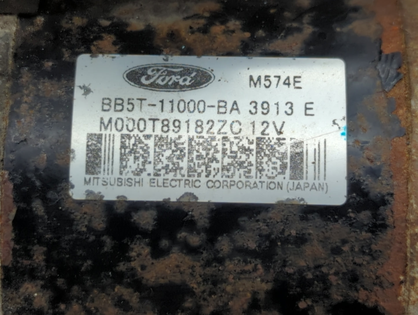 2012-2018 Ford Focus Car Starter Motor Solenoid OEM P/N:BB5T-11000-BA 3913 E Fits OEM Used Auto Parts - Oemusedautoparts1.co