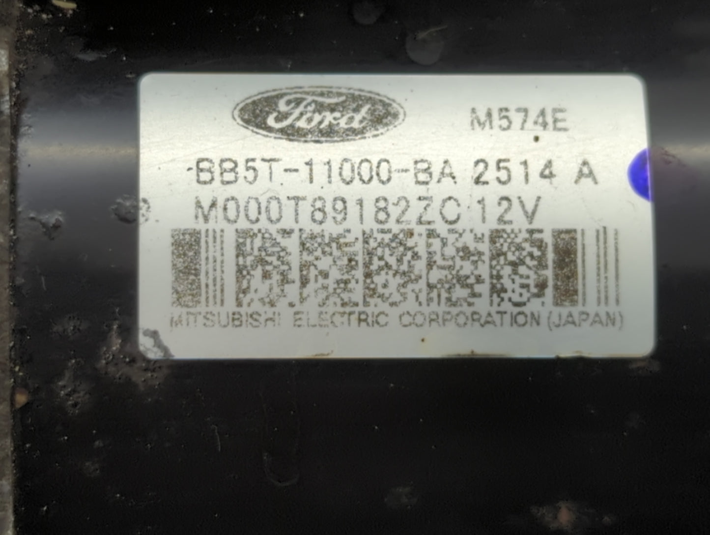 2012-2018 Ford Focus Car Starter Motor Solenoid OEM P/N:M000T89182ZC BB5T-11000-BA Fits OEM Used Auto Parts - Oemusedautopar