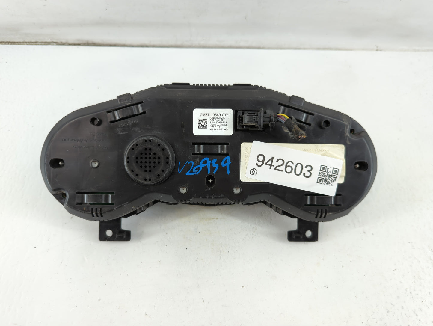 2013-2014 Ford Focus Instrument Cluster Speedometer Gauges P/N:CM5T-10849-CTF Fits Fits 2013 2014 OEM Used Auto Parts - Oemu